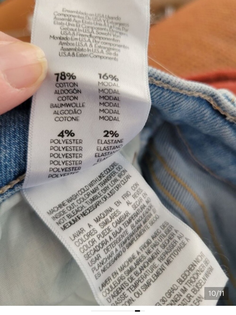 MOTHER Light Blue Mid Rise Dazzler Ankle Jeans - Picture 6 of 11